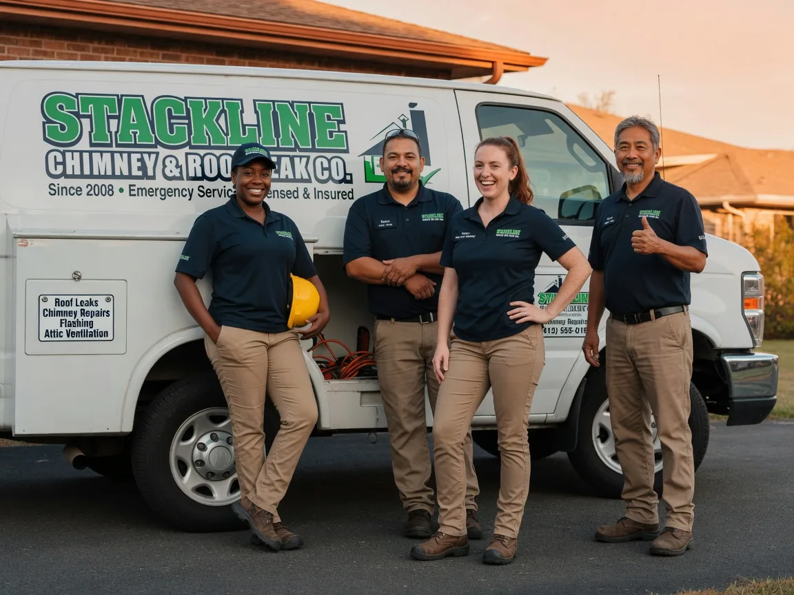 Chimney flashing repair company in Maskell, NE